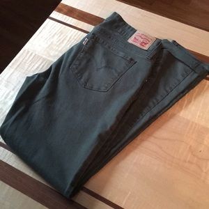 Levi’s 511 Women’s Skinny Jeans Olive Green